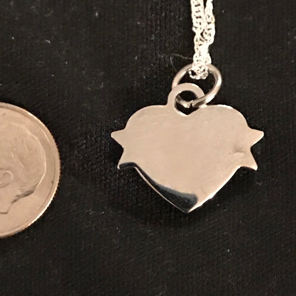 LAST ONE CAN'T GET ANYMORE!! NWOT H-D Heart Charm with Sterling Silver … - Picture 3 of 4